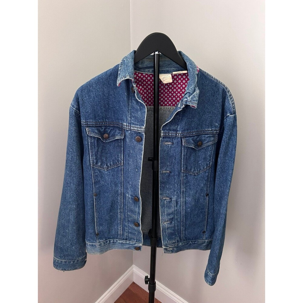 Vintage Crewcuts by Wrangler Denim Trucker Jacket Medium Pattern Lined